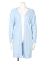 シンプルロングカーディガン/BLU