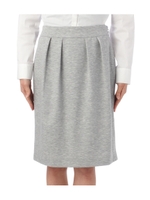 タック使いストレッチポンチスカート/グレー(012)