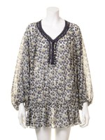 フラワーチュニックワンピース/BEG