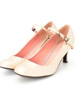 2WAYストラップパンプス/ゴールド系(007)