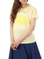 Annc さがら刺しゅうTシャツ/イエロー(032)