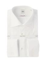 アルビニシャドーブロックチェックシャツ/ホワイト(001)