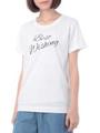 シンプルロゴTシャツ/ホワイト(001)