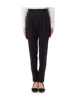 ストライプボリュームシルエットパンツ/ホワイト(301)