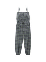 チェック柄オールインワン/レッド系(263)