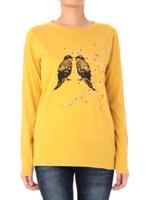 ホットフィットプリントプルオーバー/イエロー系(032)