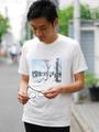 写真プリントTシャツ/ホワイト(101)