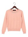 ●JOC 装飾付き クルーネック ロングスリーブ/PINK
