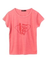 コットンシルクノイル天竺カットソー/ピンク(072)