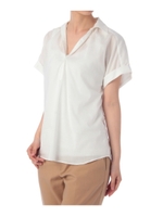 コットンローンシャツ/ホワイト(002)