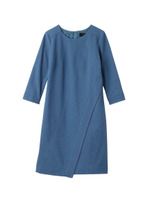 ダブルカノコワンピース/ネイビー(093)