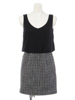 ツィードコクーンタンクOP/オフホワイト