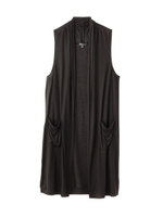 ノースリロングカーディガン/グレー(912)