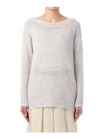 ループヤーンシフォンリボンニット/ライトオレンジ(066)