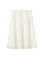 Wメッシュスカート/ホワイト(002)