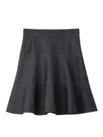 [L]ボンディングフレアスカート/ネイビー(093)