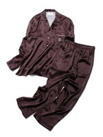 【Joel Robuchon】’gelato’HOMMEシルクシャツ＆ロングパンツ/BRW