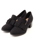 【camille bis RANDA】グログランリボンオペラシューズ/GRAY