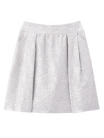 ふくれジャカードミディ丈スカート/ゴールド(407)