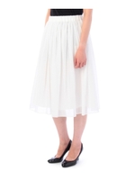 アンシフォンボイルスカート/ホワイト(002)