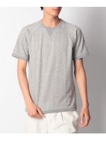 ウインドーペイン&ストライプカットソー/グレー(212)