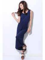 ガウチョカットオールインワン/GRAY