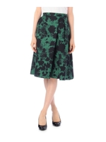 シャドーフラワースカート/ダークグリーン(123)