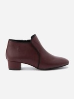 ベーシックアンクルブーティ / BASIC ANKLE BOOIES/Burgundy