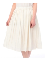 メモリープリーツスカート/ホワイト(002)