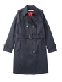 ライナーつきハイウエストトレンチコート/ネイビー(093)