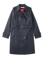 ライナーつきハイウエストトレンチコート/ネイビー(093)