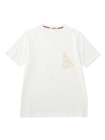プリントポケットTシャツ/ホワイト(001)