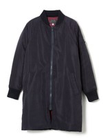 LONG MA-1 JACKET/NAVY