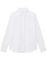 ORIAN 綿麻ベーシックシャツ/ホワイト(001)