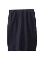 [L]クラシカルドビータイトスカート/ネイビー(293)