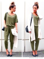 【9/22放映のヒルナンデスでご紹介♪】半袖Tシャツサロペット/KHA