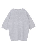 【ELDER】COMPLESS KNIT TOPS/GRY
