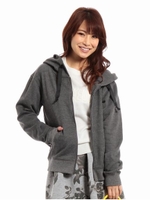 グログランスエットパーカー/オフホワイト