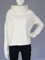 ナッピングウールTOP/ブラック