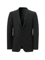 2/90ピンストライプジャケット/ブルー系(394)