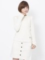 SURPLUS KNITTED TOP　/ネイビー