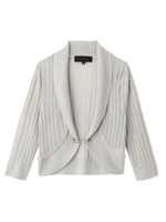 キラリラメカーディガン/シルバー(106)