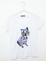 サマードッグTシャツ/Beige