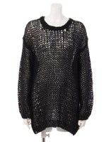 ローゲージモヘアニット/オフホワイト