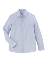 ALBINIラウンドカラー シャツ/ブルー(392)