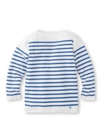 ORCIVAL ボーダーバスクシャツ/ホワイト(501)