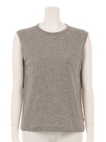【BED&BREAKFAST】Soft Cotton Stretch Sleeveless/LtBEIGE