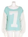 【REBEL YELL】 BLOCKED BOY FRIEND CUT-OFF/GREEN