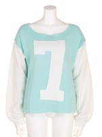 【REBEL YELL】 BLOCKED BOY FRIEND CUT-OFF/GREEN