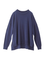 シルクウールカシミヤニット/ブルー(092)